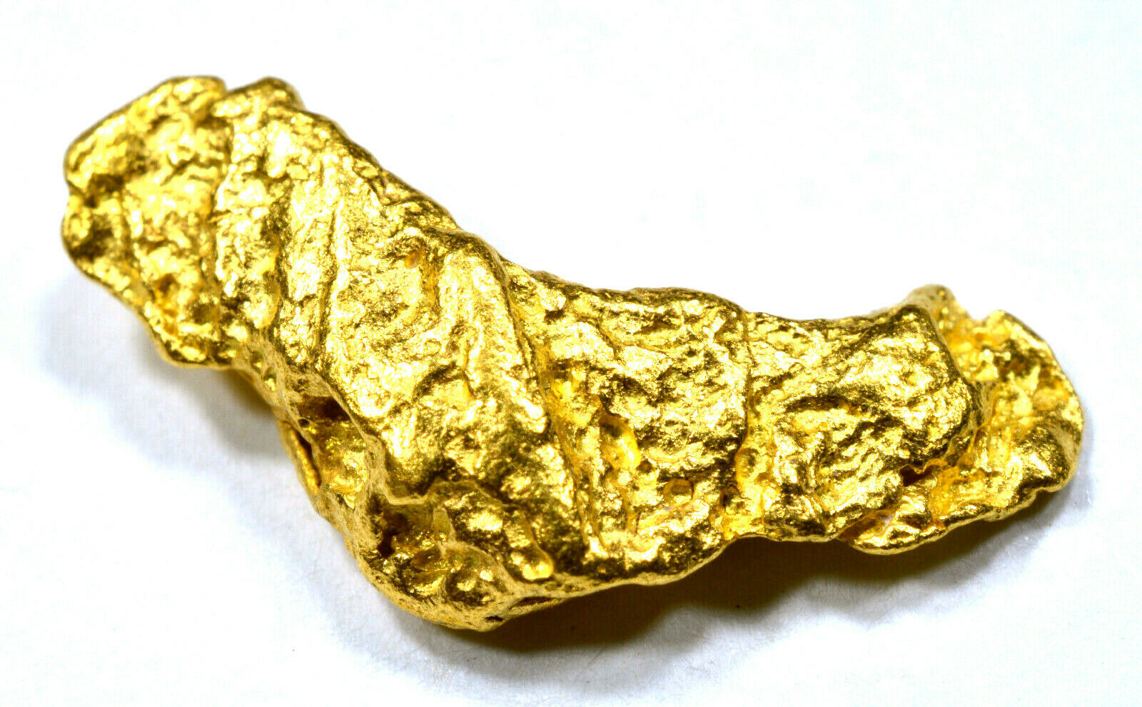 1.690 GRAMS AUSTRALIAN NATURAL PURE GOLD NUGGET GENUINE 94-98% PURE (#AU502)