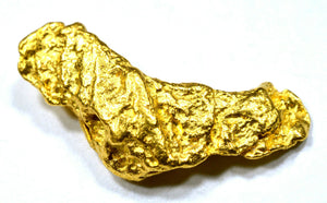 1.690 GRAMS AUSTRALIAN NATURAL PURE GOLD NUGGET GENUINE 94-98% PURE (#AU502)