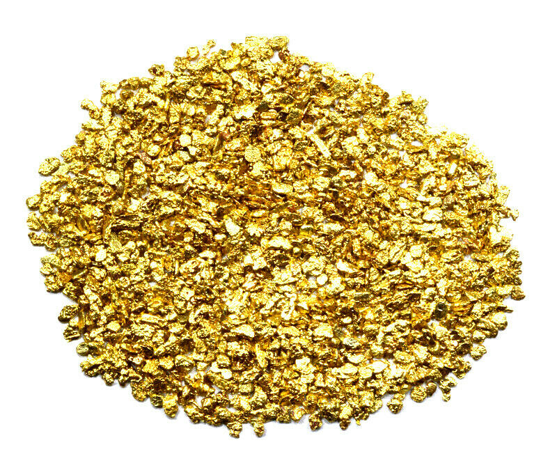 20.000 GRAMS ALASKAN YUKON BC NATURAL PURE GOLD NUGGETS #16 MESH WITH BOTTLE (#B160)