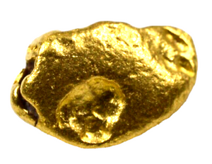 1.177 GRAMS AUSTRALIAN NATURAL PURE GOLD NUGGET GENUINE 94-98% PURE (#AU304)