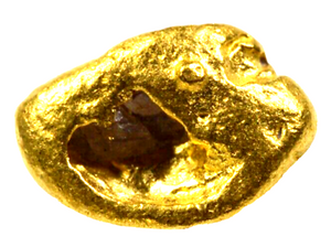 1.177 GRAMS AUSTRALIAN NATURAL PURE GOLD NUGGET GENUINE 94-98% PURE (#AU304)