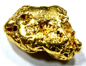 1.818 GRAMS ALASKAN YUKON BC NATURAL PURE GOLD NUGGET (#N204)