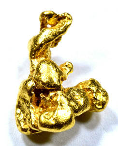 1.840 GRAMS AUSTRALIAN NATURAL PURE GOLD NUGGET GENUINE 94-98% PURE (#AU500)