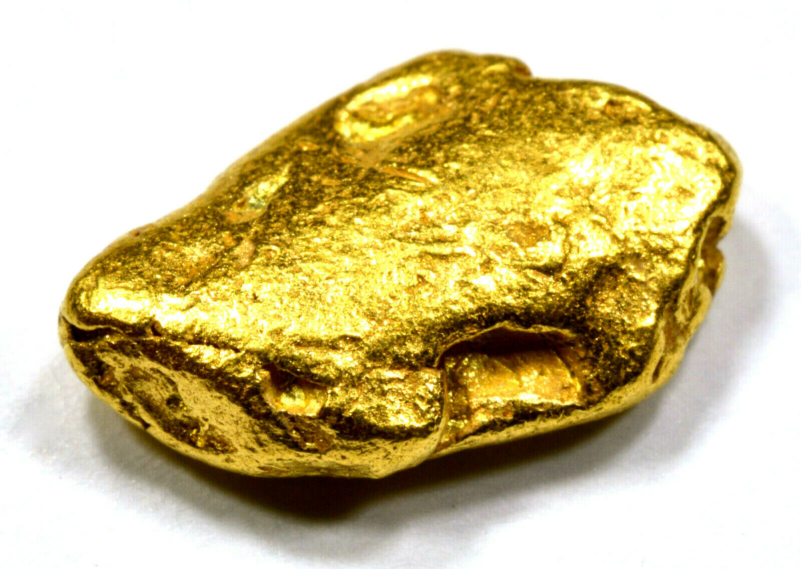1.848 GRAMS ALASKAN YUKON BC NATURAL PURE GOLD NUGGET (#N806)