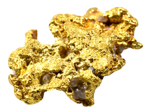 1.915 GRAMS AUSTRALIAN NATURAL PURE GOLD NUGGET GENUINE 94-98% PURE (#AU301)