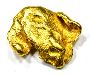2.199 GRAMS AUSTRALIAN NATURAL PURE GOLD NUGGET GENUINE 94-98% PURE (#AU801)