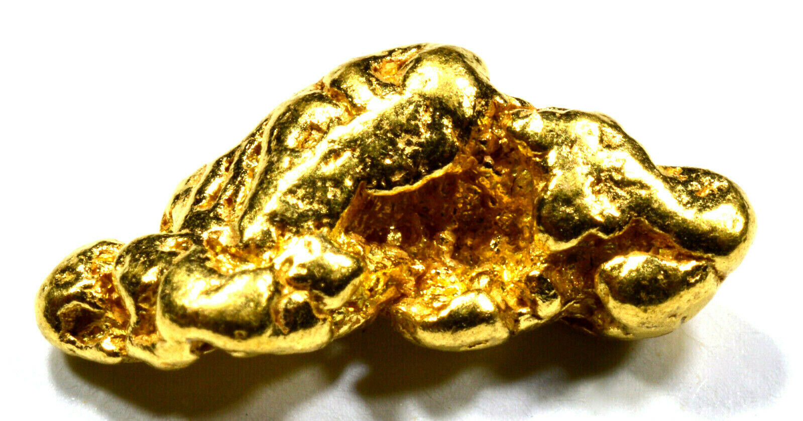 2.130 GRAMS ALASKAN YUKON BC NATURAL PURE GOLD NUGGET (#N402)