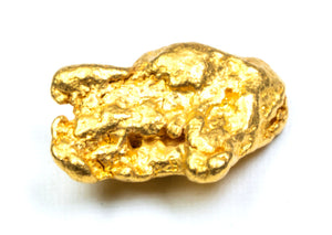 2.247 GRAMS AUSTRALIAN NATURAL PURE GOLD NUGGET GENUINE 94-98% PURE (#AU129)