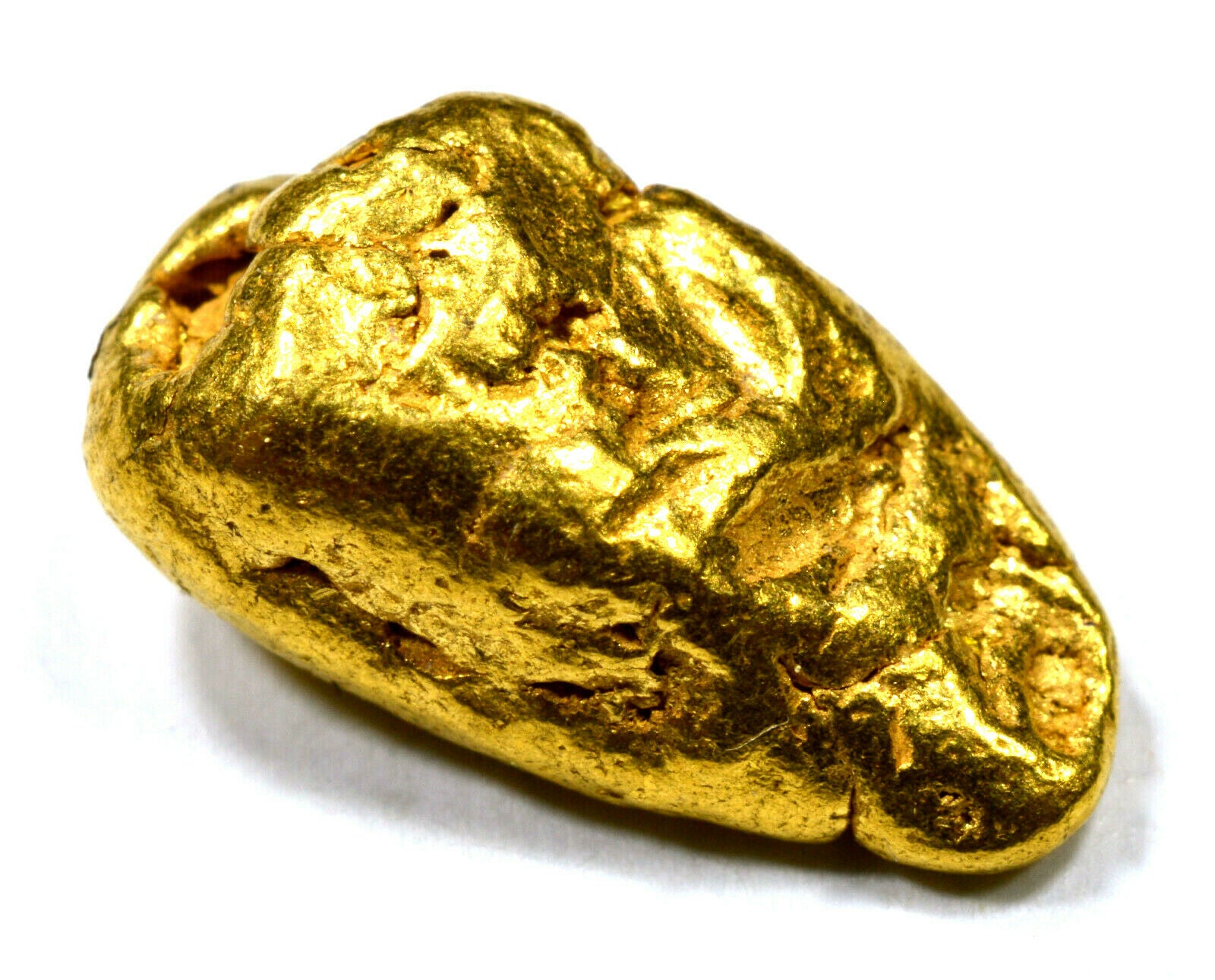 2.359 GRAMS ALASKAN NATURAL PURE GOLD NUGGET GENUINE (#N104)