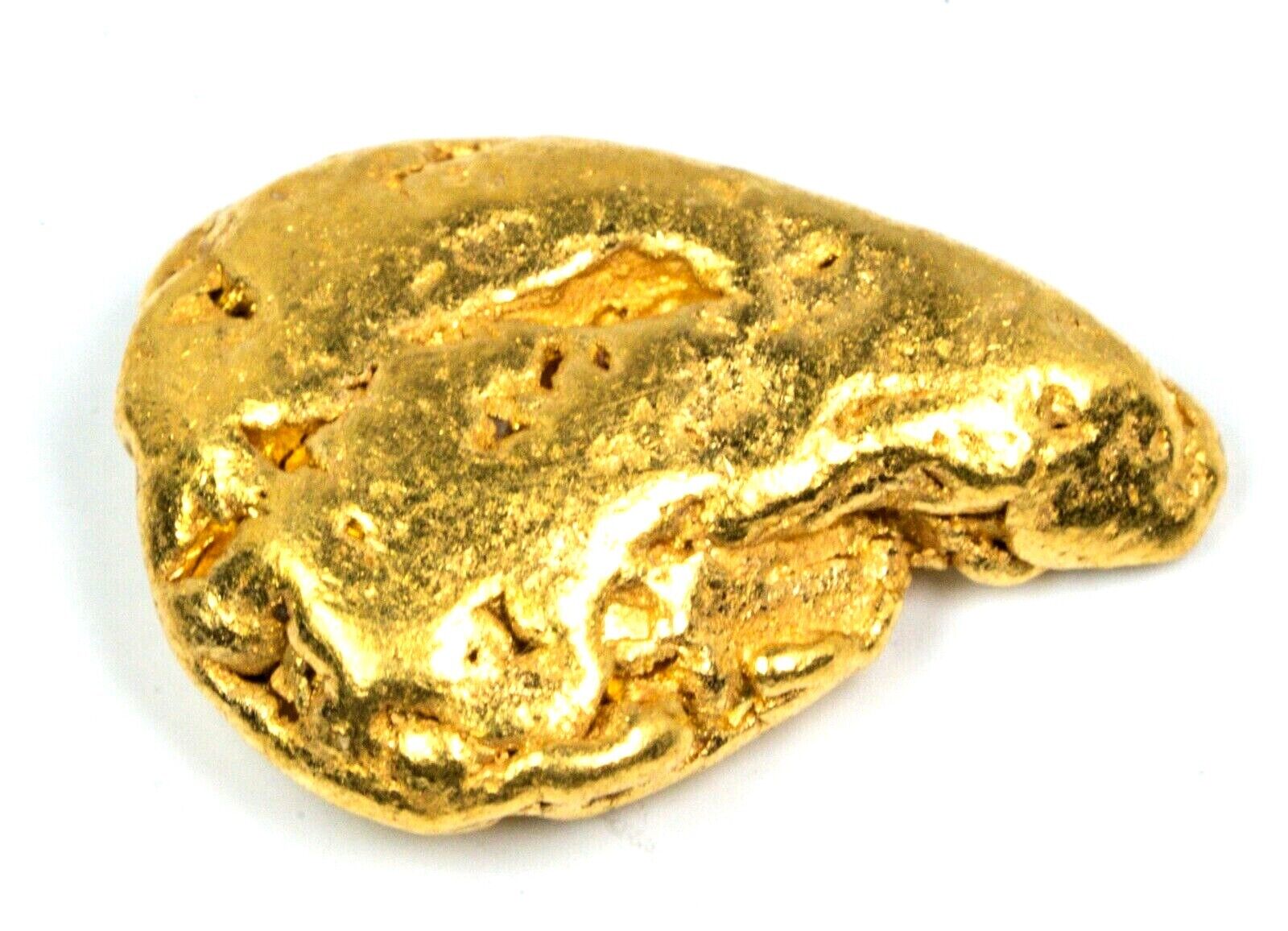 2.378 GRAMS ALASKAN NATURAL PURE GOLD NUGGET GENUINE (#N49)