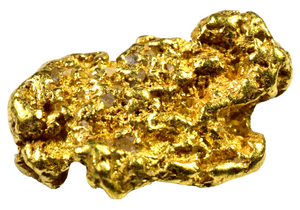 2.438 GRAMS ALASKAN YUKON BC NATURAL PURE GOLD NUGGET WITH QUARTZ GENUINE(#N954)