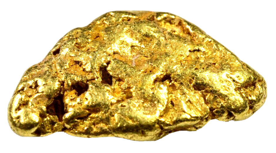 2.464 GRAMS ALASKAN YUKON BC NATURAL PURE GOLD NUGGET GENUINE (#N955)