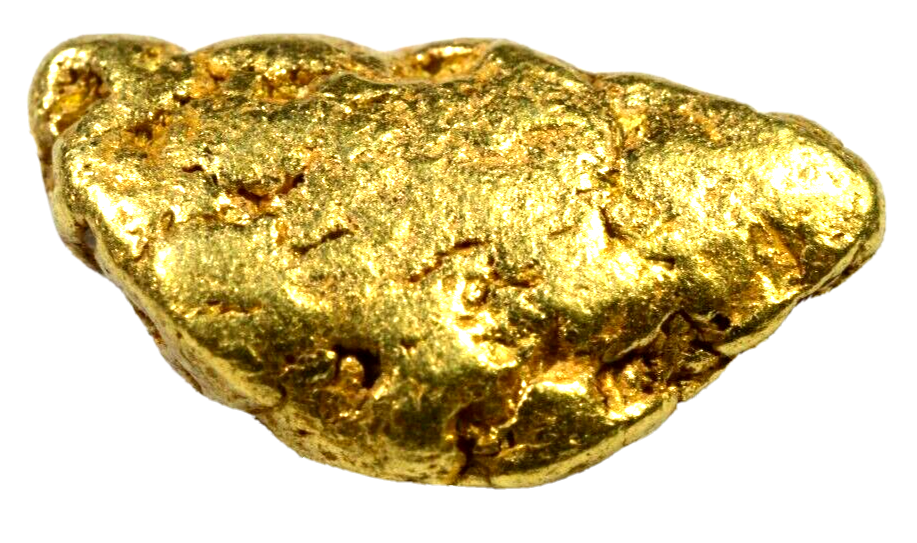 2.464 GRAMS ALASKAN YUKON BC NATURAL PURE GOLD NUGGET GENUINE (#N955)