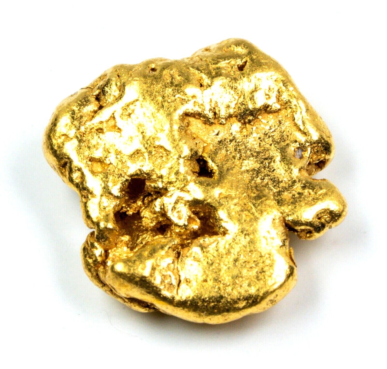 2.510 GRAMS ALASKAN NATURAL PURE GOLD NUGGET GENUINE (#N44)