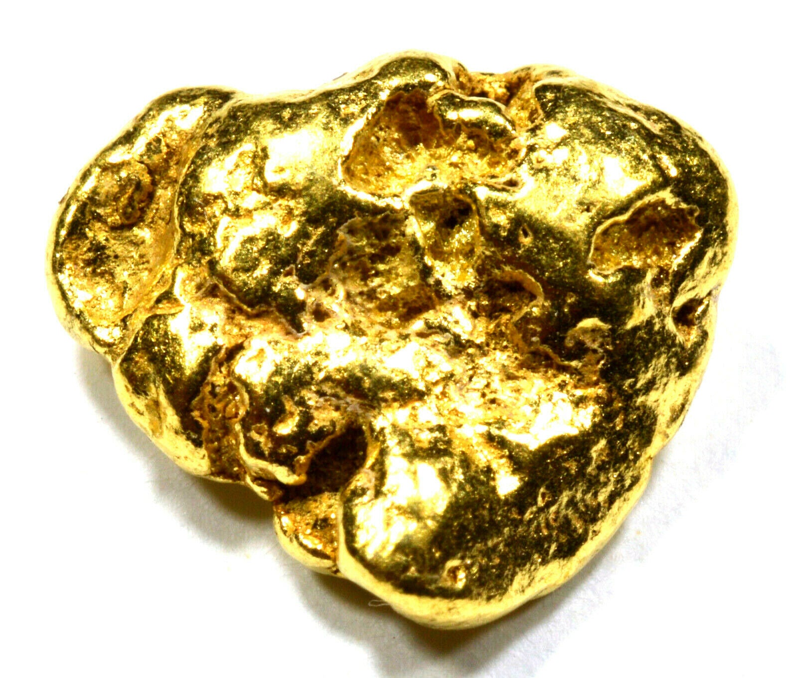 2.536 GRAMS ALASKAN YUKON BC NATURAL PURE GOLD NUGGET (#N403)