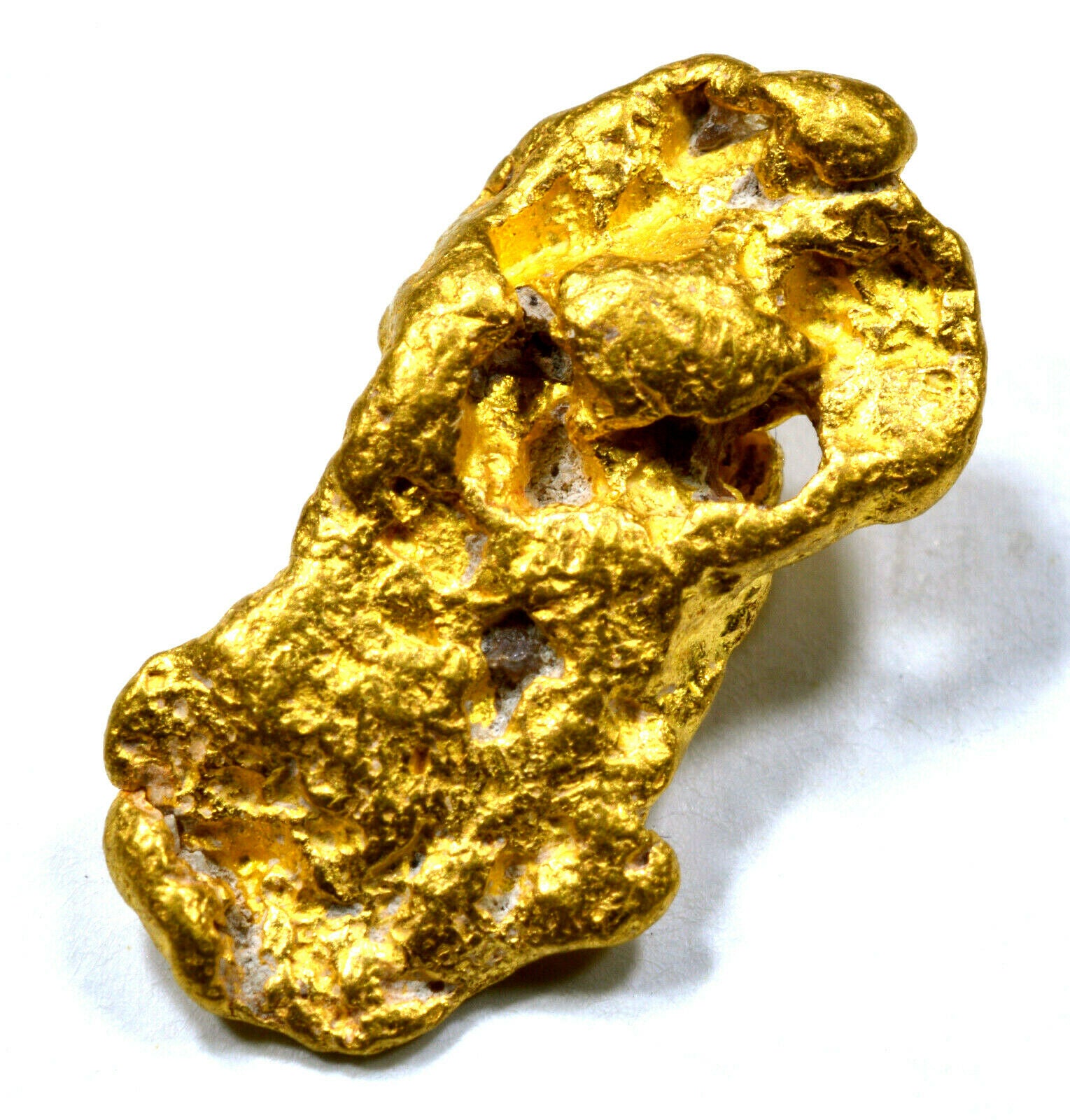 2.735 GRAMS AUSTRALIAN NATURAL PURE GOLD NUGGET GENUINE 94-98% PURE (#AU600)