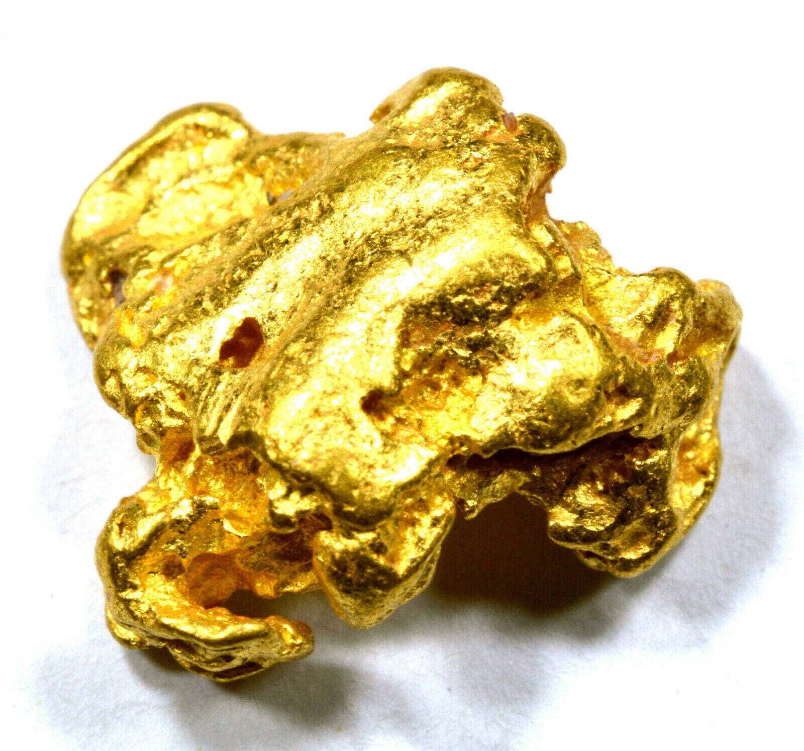 2.850 GRAMS AUSTRALIAN NATURAL PURE GOLD NUGGET GENUINE 94-98% PURE (#AU604)