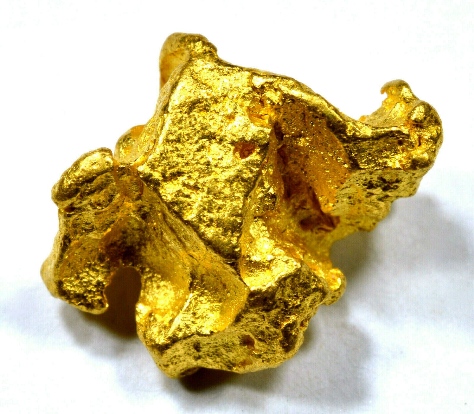 2.900 GRAMS AUSTRALIAN NATURAL PURE GOLD NUGGET GENUINE 94-98% PURE (#AU609)