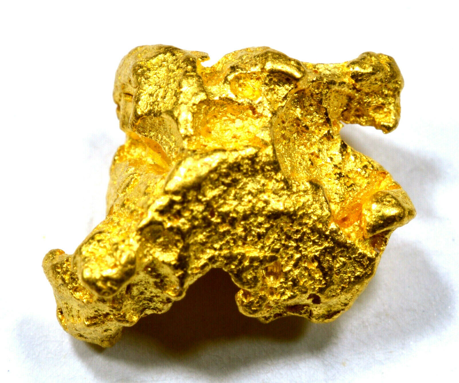 2.900 GRAMS AUSTRALIAN NATURAL PURE GOLD NUGGET GENUINE 94-98% PURE (#AU609)