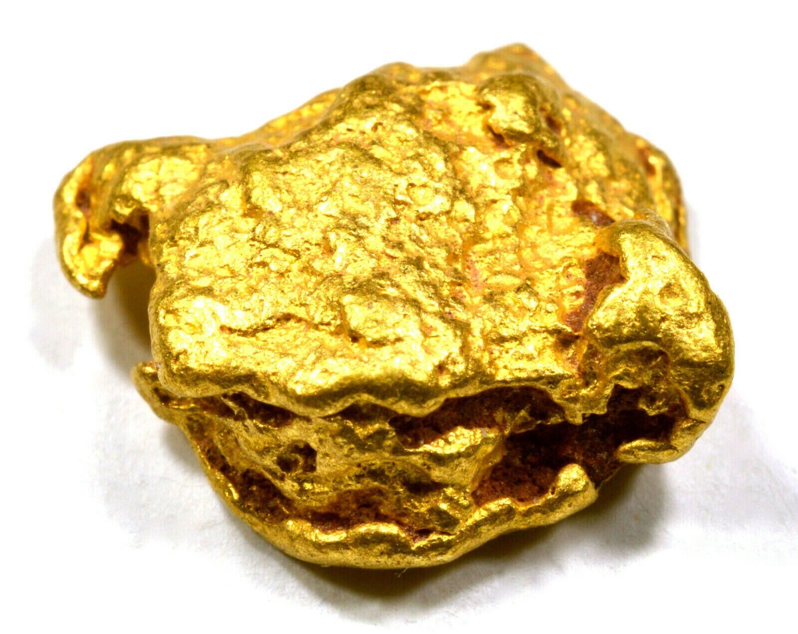 2.960 GRAMS AUSTRALIAN NATURAL PURE GOLD NUGGET GENUINE 94-98% PURE (#AU608)