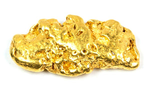 3.999 GRAMS ALASKAN NATURAL PURE GOLD NUGGET GENUINE (#N40)
