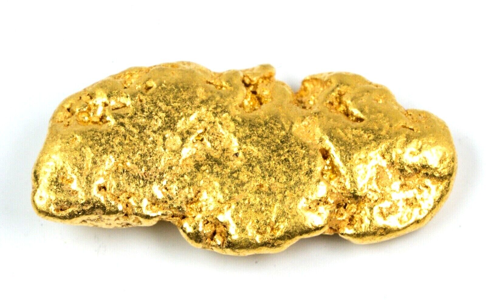 3.999 GRAMS ALASKAN NATURAL PURE GOLD NUGGET GENUINE (#N40)