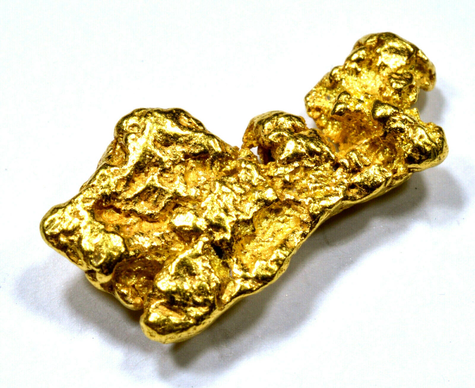 3.153 GRAMS ALASKAN YUKON BC NATURAL PURE GOLD NUGGET (#N604)