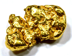 3.410 GRAMS ALASKAN YUKON BC NATURAL PURE GOLD NUGGET (#N601)