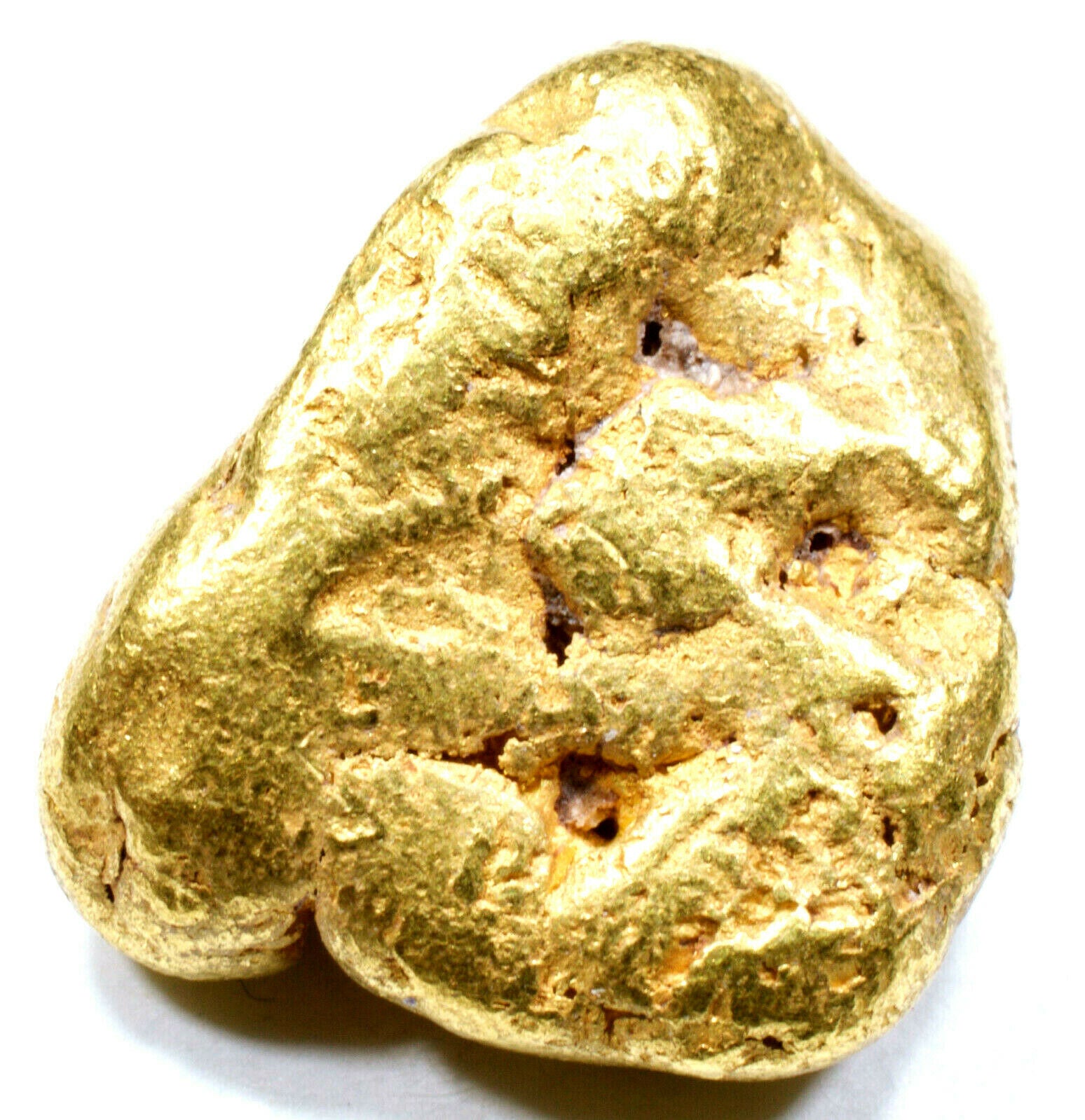 3.653 GRAMS ALASKAN YUKON BC NATURAL PURE GOLD NUGGET GENUINE (#N605) B GRADE - Liquidbullion