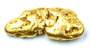 3.686 GRAMS ALASKAN NATURAL PURE GOLD NUGGET GENUINE (#N65)