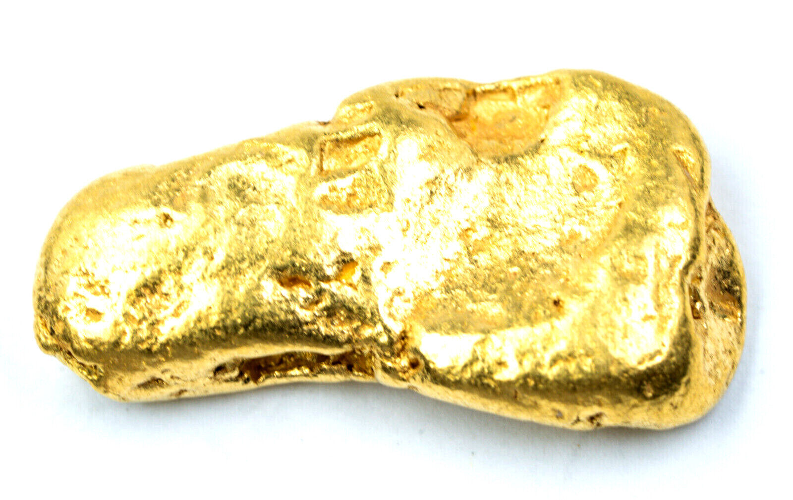 3.217 GRAMS ALASKAN NATURAL PURE GOLD NUGGET GENUINE (#N63)