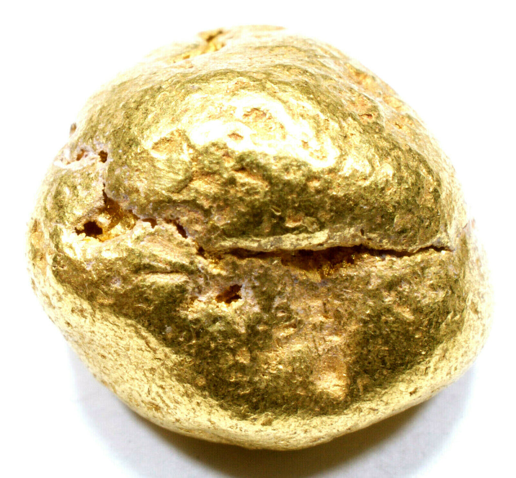 3.905 GRAMS ALASKAN NATURAL PURE GOLD NUGGET GENUINE (#N609) - Liquidbullion