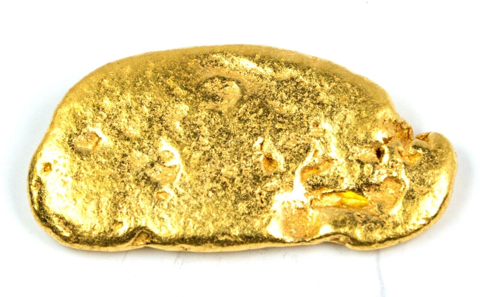 4.297 GRAMS ALASKAN NATURAL PURE GOLD NUGGET GENUINE (#N42)