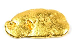 4.297 GRAMS ALASKAN NATURAL PURE GOLD NUGGET GENUINE (#N42)