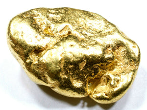 4.063 GRAMS ALASKAN YUKON NATURAL PURE GOLD NUGGET GENUINE (#N412) B GRADE