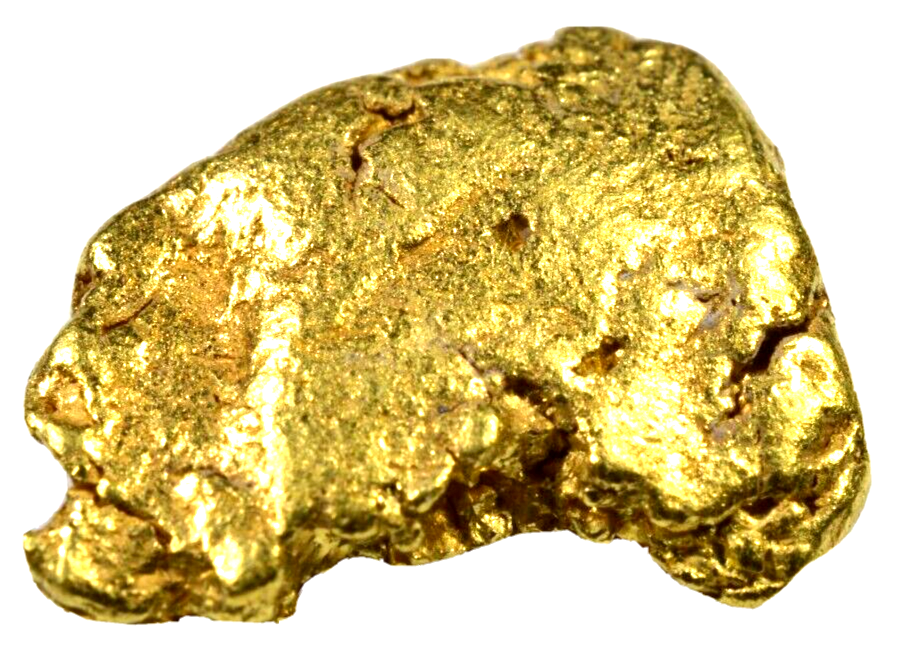 3.750 GRAMS ALASKAN YUKON BC NATURAL PURE GOLD NUGGET GENUINE (#N951)