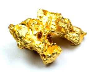 4.266 GRAMS AUSTRALIAN NATURAL PURE GOLD NUGGET GENUINE 94-98% PURE (#AU123)