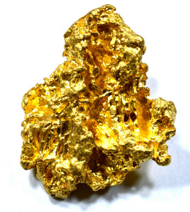 4.289 GRAMS AUSTRALIAN NATURAL PURE GOLD NUGGET GENUINE 94-98% PURE (#AU400)