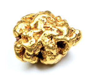 4.535 GRAMS AUSTRALIAN NATURAL PURE GOLD NUGGET GENUINE 94-98% PURE (#AU119)