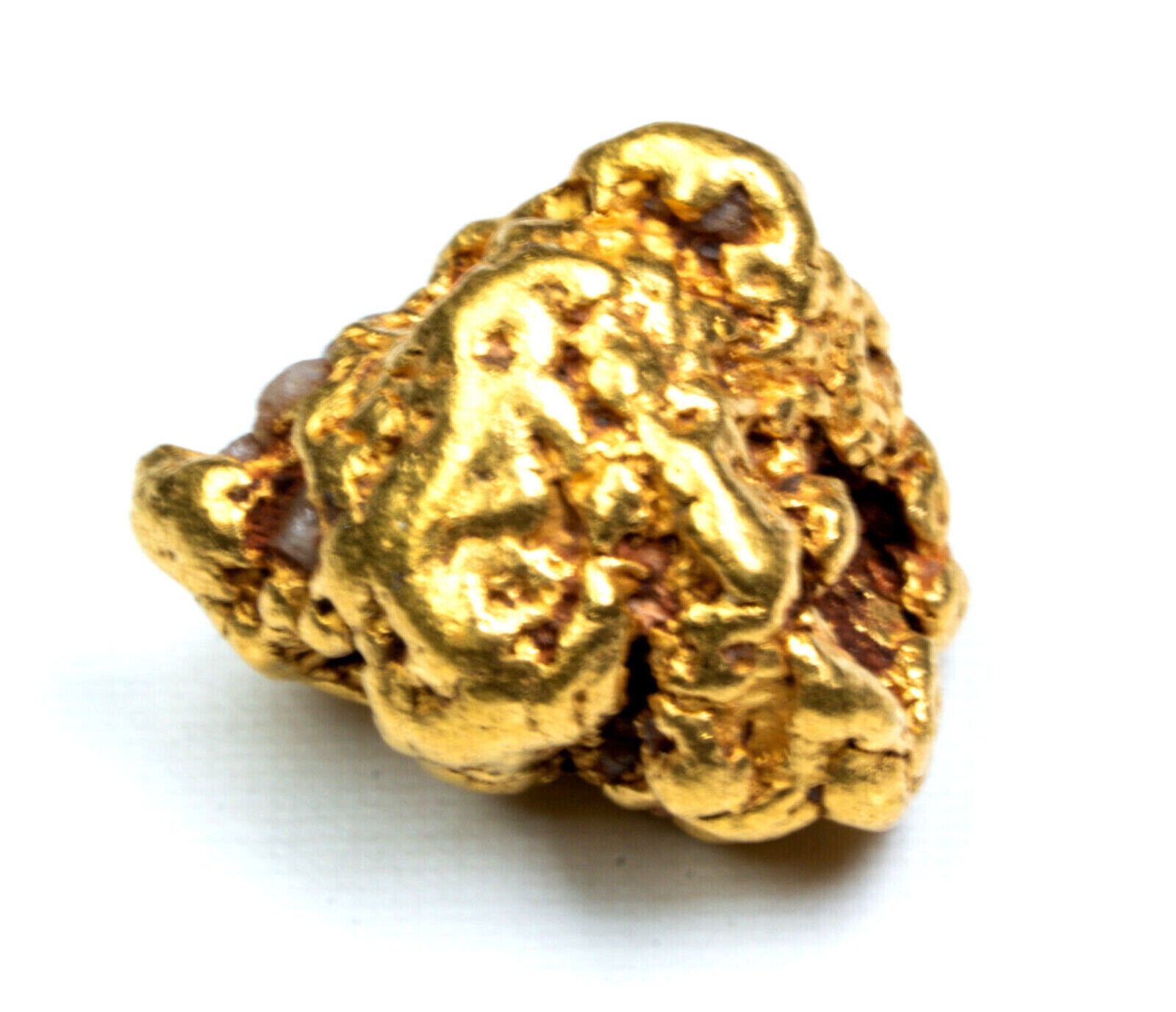 4.535 GRAMS AUSTRALIAN NATURAL PURE GOLD NUGGET GENUINE 94-98% PURE (#AU119)