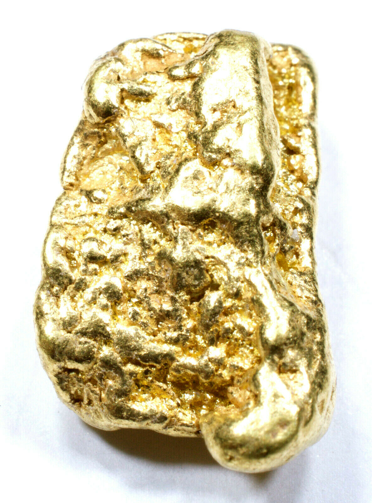 4.596 GRAMS ALASKAN YUKON NATURAL PURE GOLD NUGGET GENUINE (#N413) B GRADE