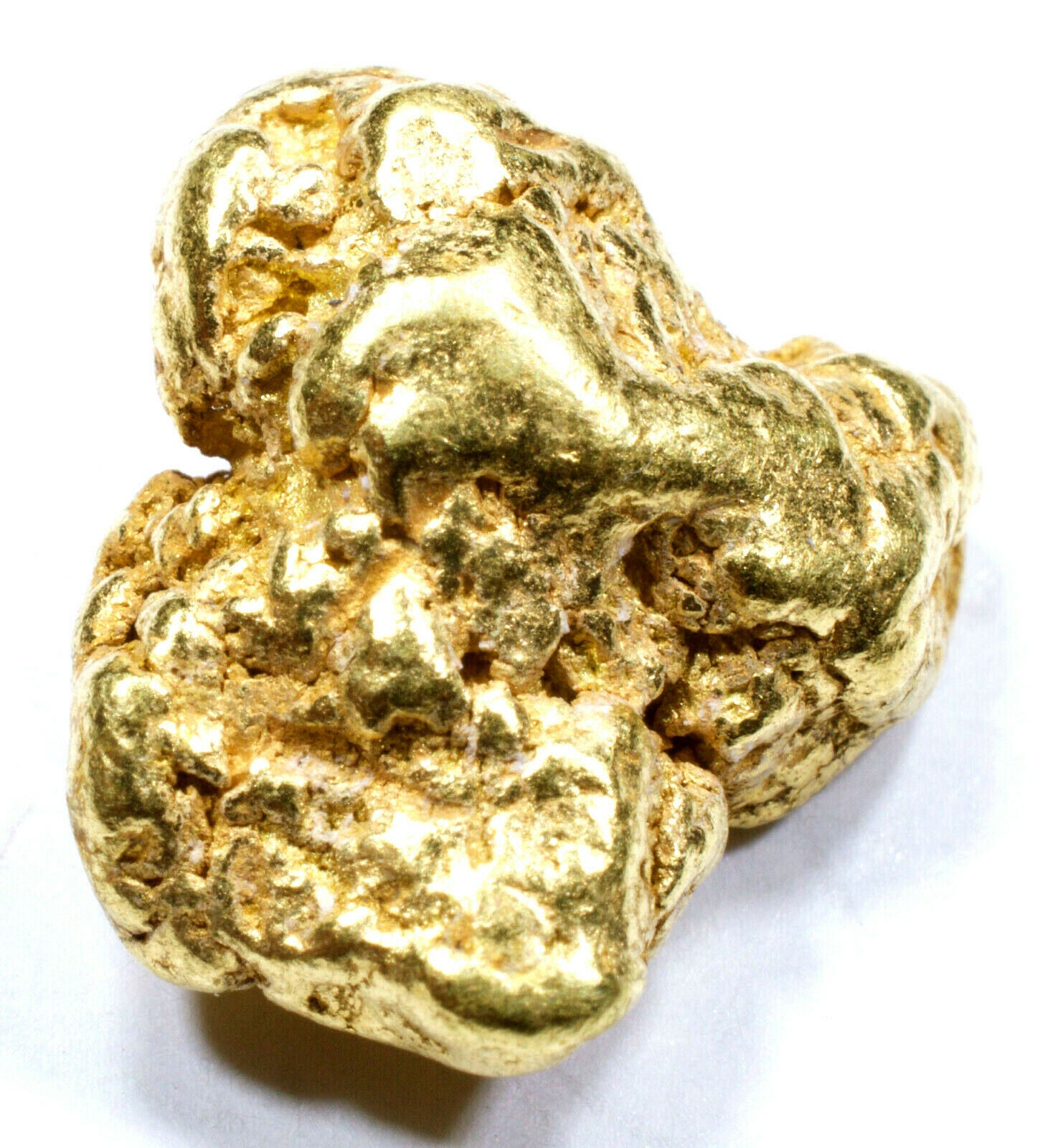 4.617 GRAMS ALASKAN YUKON NATURAL PURE GOLD NUGGET GENUINE (#N414) C GRADE