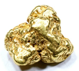 4.617 GRAMS ALASKAN YUKON NATURAL PURE GOLD NUGGET GENUINE (#N414) C GRADE