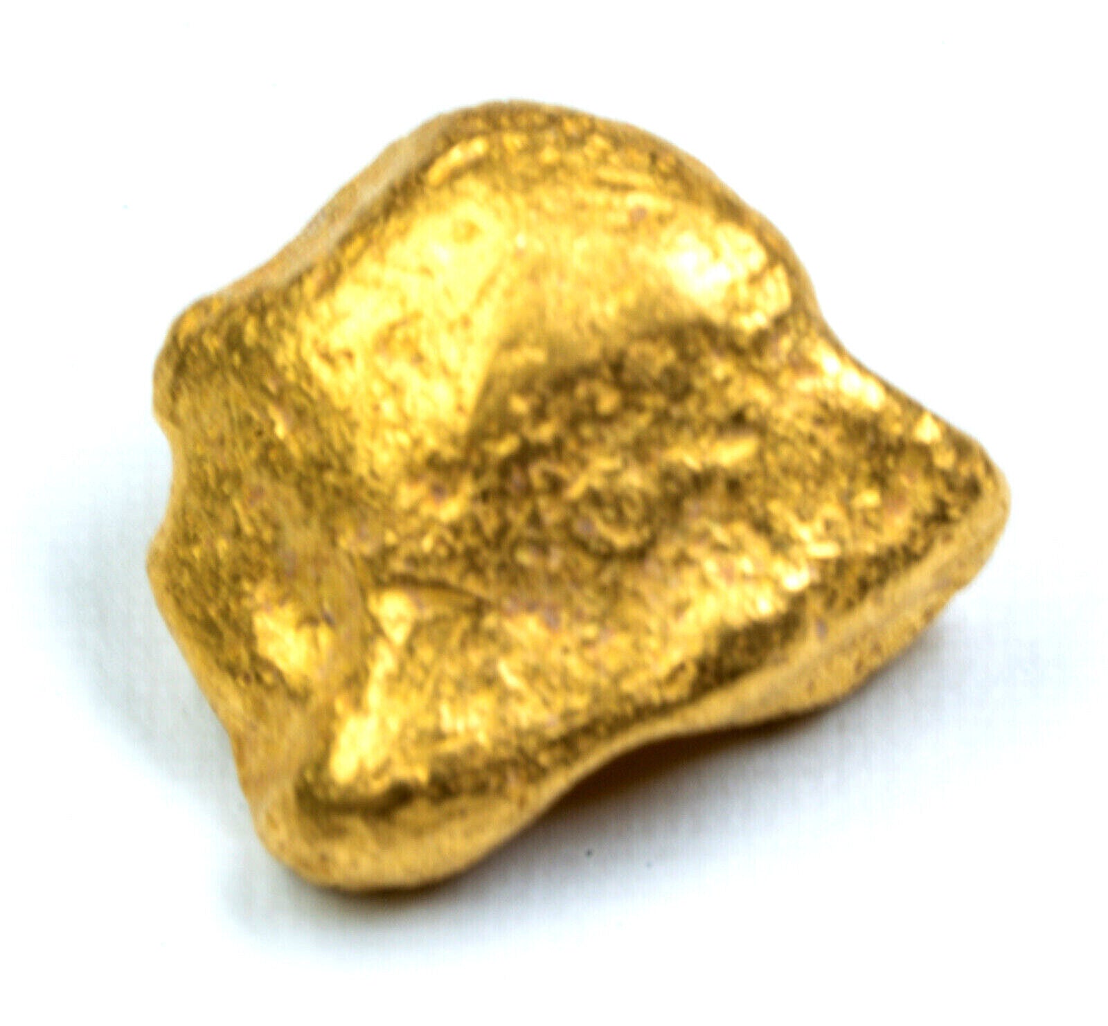 4.625 GRAMS AUSTRALIAN NATURAL PURE GOLD NUGGET GENUINE 94-98% PURE (#AU116)