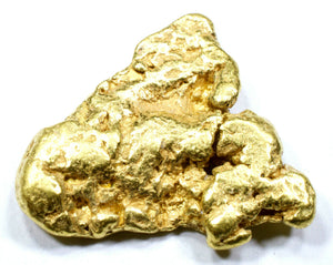 4.695 GRAMS ALASKAN YUKON NATURAL PURE GOLD NUGGET GENUINE (#N411) C GRADE