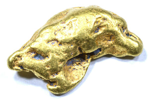 5.205 GRAMS ALASKAN YUKON NATURAL PURE GOLD NUGGET GENUINE (#N410) B GRADE