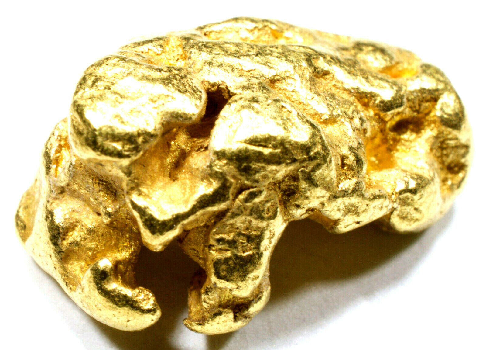 5.455 GRAMS ALASKAN YUKON NATURAL PURE GOLD NUGGET GENUINE (#N906) B GRADE - Liquidbullion
