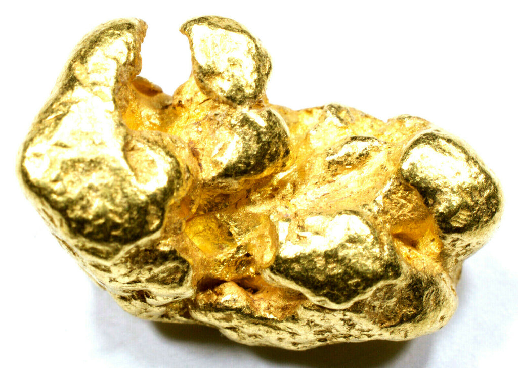 5.455 GRAMS ALASKAN YUKON NATURAL PURE GOLD NUGGET GENUINE (#N906) B GRADE - Liquidbullion