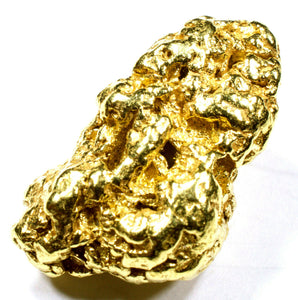 5.804 GRAMS ALASKAN YUKON NATURAL PURE GOLD NUGGET GENUINE (#N804) C GRADE