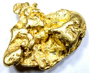 5.865 GRAMS ALASKAN YUKON NATURAL PURE GOLD NUGGET GENUINE (#N911) A GRADE - Liquidbullion